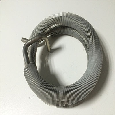 High Efficiency Condensor Heater Use Fin Tube Coil