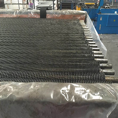 Helically Tension Wound Finned Tubes for Air Cooler
