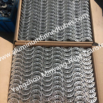 Zinc Galvanized Steel Sheet Circular Spacer Rings For Embedded G Base Fin Tubes